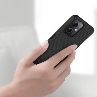 Nillkin Textured Case pro Xiaomi Redmi Note 12 5G / Poco X5 5G zesílený nylonový kryt černý