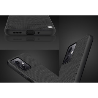 Nillkin Textured Case pro Xiaomi Redmi Note 12 5G / Poco X5 5G zesílený nylonový kryt černý