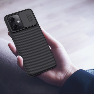 Nillkin CamShield Case pro Xiaomi Redmi Note 12 5G / Poco X5 5G kryt s krytem fotoaparátu černý