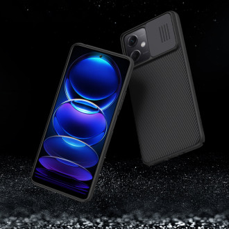 Nillkin CamShield Case pro Xiaomi Redmi Note 12 5G / Poco X5 5G kryt s krytem fotoaparátu černý