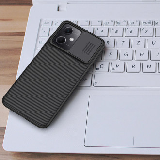 Nillkin CamShield Case pro Xiaomi Redmi Note 12 5G / Poco X5 5G kryt s krytem fotoaparátu černý
