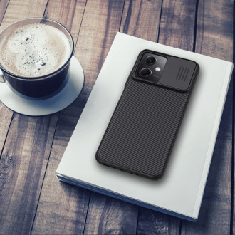Nillkin CamShield Case pro Xiaomi Redmi Note 12 5G / Poco X5 5G kryt s krytem fotoaparátu černý