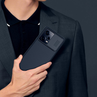 Kryt Nillkin CamShield Pro Case pro Xiaomi Redmi Note 12 Pro / Poco X5 Pro 5G Kryt s krytem fotoaparátu černý