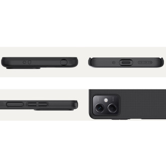 Pouzdro Nillkin Super Frosted Shield pro Xiaomi Redmi Note 12 5G / kryt Poco X5 5G + stojánek na telefon černý