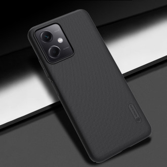 Pouzdro Nillkin Super Frosted Shield pro Xiaomi Redmi Note 12 5G / kryt Poco X5 5G + stojánek na telefon černý