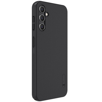Pouzdro Nillkin Super Frosted Shield pro Samsung Galaxy A14 5G / kryt Galaxy A14 + stojánek na telefon černý