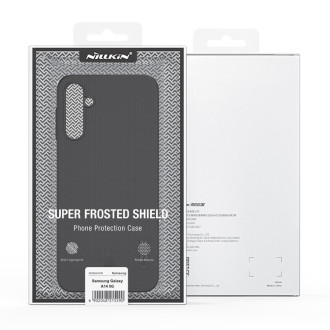 Pouzdro Nillkin Super Frosted Shield pro Samsung Galaxy A14 5G / kryt Galaxy A14 + stojánek na telefon černý