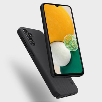 Pouzdro Nillkin Super Frosted Shield pro Samsung Galaxy A14 5G / kryt Galaxy A14 + stojánek na telefon černý
