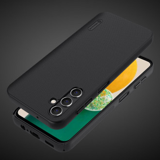 Pouzdro Nillkin Super Frosted Shield pro Samsung Galaxy A14 5G / kryt Galaxy A14 + stojánek na telefon černý