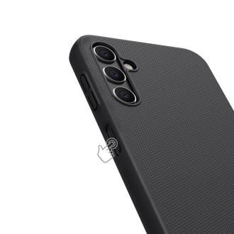Pouzdro Nillkin Super Frosted Shield pro Samsung Galaxy A14 5G / kryt Galaxy A14 + stojánek na telefon černý