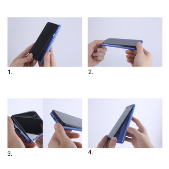 Pouzdro Nillkin Super Frosted Shield pro Samsung Galaxy A14 5G / kryt Galaxy A14 + stojánek na telefon černý