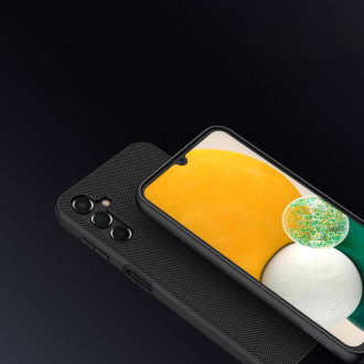 Nillkin Textured Case pro Samsung Galaxy A14 5G / Galaxy A14 zesílený nylonový kryt černý