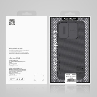 Nillkin CamShield Case pro Samsung Galaxy A14 5G / kryt Galaxy A14 s krytem fotoaparátu modrý