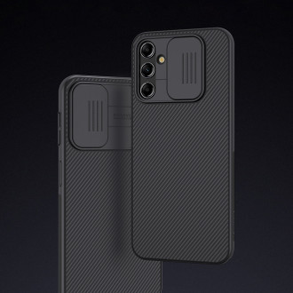 Nillkin CamShield Case pro Samsung Galaxy A14 5G / kryt Galaxy A14 s krytem fotoaparátu modrý
