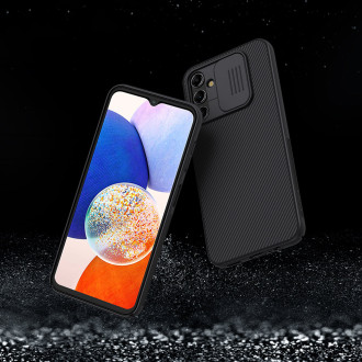 Nillkin CamShield Case pro Samsung Galaxy A14 5G / kryt Galaxy A14 s krytem fotoaparátu modrý