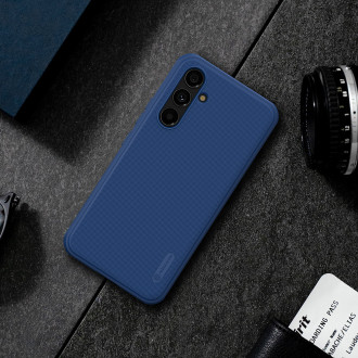 Pouzdro Nillkin Super Frosted Shield Pro pro Samsung Galaxy A54 5G Armor Case + stojánek na telefon modrý