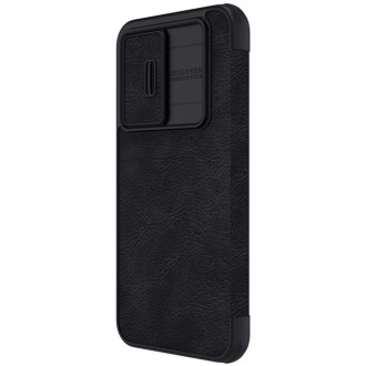 Nillkin Qin Leather Pro Case pro Samsung Galaxy A54 5G Flip Cover Cover Camera Black