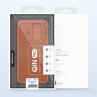 Nillkin Qin Leather Pro Case pro Samsung Galaxy A54 5G Flip Cover Cover Camera Black