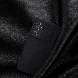 Nillkin Qin Leather Pro Case pro Samsung Galaxy A54 5G Flip Cover Cover Camera Black