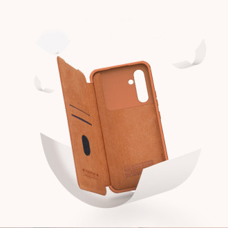 Nillkin Qin Leather Pro Case pro Samsung Galaxy A54 5G Flip Cover Cover Camera Black