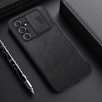 Nillkin Qin Leather Pro Case pro Samsung Galaxy A54 5G Flip Cover Cover Camera Black