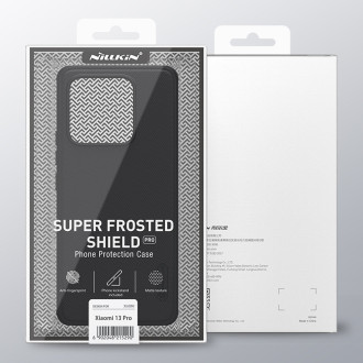 Pouzdro Nillkin Super Frosted Shield Pro pro pancéřový kryt Xiaomi 13 Pro + stojánek na telefon černý