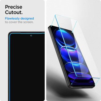 Tvrzené sklo na displej 2 ks Xiaomi Redmi Note 12 Pro 5G / 12 Pro+ 5G / Poco X5 Pro 5G Spigen Glas.TR Slim