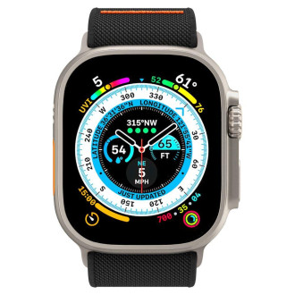 Látkový řemínek Spigen Fit Lite Ultra pro Apple Watch 4/5/6/7/8/SE/Ultra (44/45/49 mm) Spigen Fit Lite Ultra – černý