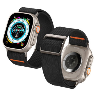 Látkový řemínek Spigen Fit Lite Ultra pro Apple Watch 4/5/6/7/8/SE/Ultra (44/45/49 mm) Spigen Fit Lite Ultra – černý
