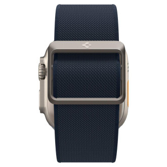 Látkový řemínek pro Apple Watch 4/5/6/7/8/SE/Ultra (44/45/49 mm) Spigen Fit Lite Ultra – tmavě modrá
