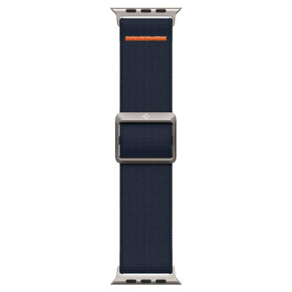 Látkový řemínek pro Apple Watch 4/5/6/7/8/SE/Ultra (44/45/49 mm) Spigen Fit Lite Ultra – tmavě modrá