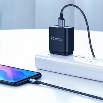 Ugreen kabel USB kabel – USB Type C Quick Charge 3.0 3A 0,5 m šedý (60125)