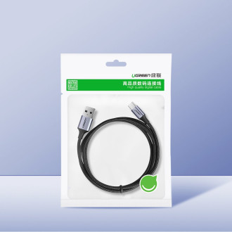 Ugreen kabel USB kabel – USB Type C Quick Charge 3.0 3A 0,5 m šedý (60125)