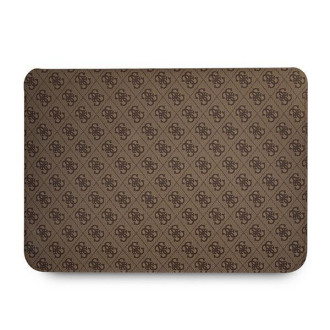 Guess Sleeve GUCS13G4GFBR 13" brązowy /brown 4G Big Logo