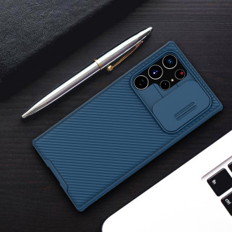 Nillkin CamShield Pro Case Armored Case Cover Kryt fotoaparátu Samsung Galaxy S22 Ultra černý