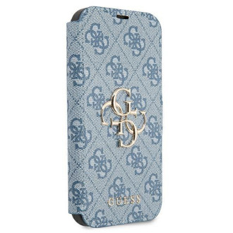 Guess GUBKP13M4GMGBL iPhone 13 6,1" niebieski/blue book 4G Big Metal Logo