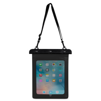 Vodotěsné PVC pouzdro na tablet - černé