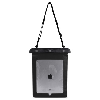 Vodotěsné PVC pouzdro na tablet - černé