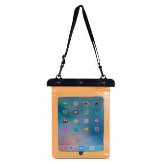 Vodotěsné pouzdro na tablet z PVC - oranžové