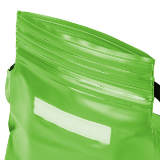 PVC voděodolný vak / pasový vak - zelený