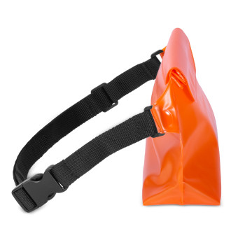 Voděodolná PVC taška / pasová taška - oranžová