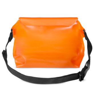 Voděodolná PVC taška / pasová taška - oranžová