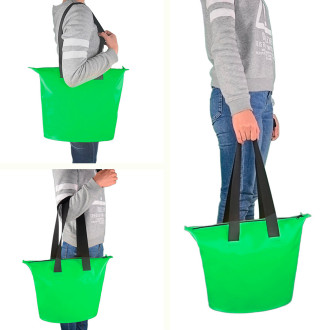 11L PVC voděodolná taška - zelená