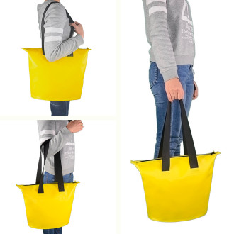 11L PVC voděodolná taška - žlutá