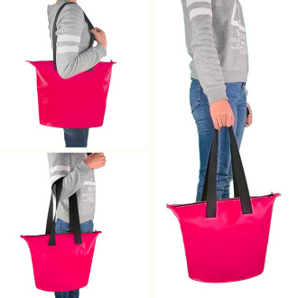 11L PVC voděodolná taška - růžová