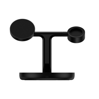 Baseus Swan stand 3in1 magnetic charger with USB Type C cable 1m black (WXTE000101)