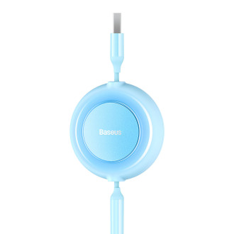 Baseus Bright Mirror 2 3in1 USB Type A cable - micro USB + Lightning + USB Type C 3.5A 1.1m blue (CAMJ010017)