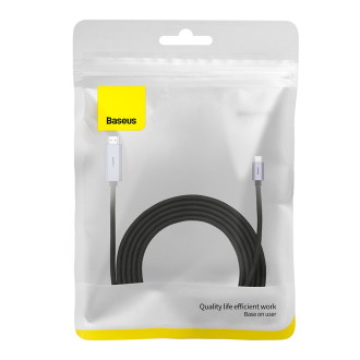 Baseus High Definition Series adapter cable USB Type C - HDMI 2.0 4K 60Hz 3m black (WKGQ010201)