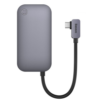 Baseus PadJoy univerzální USB-C HUB pro tablet / smartphone 4v1 USB-C - tmavě šedý
