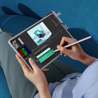 Baseus PadJoy univerzální 6v1 USB-C USB-C HUB pro tablet / smartphone - tmavě šedá